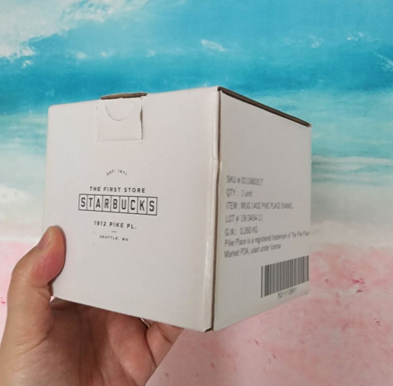 스타벅스 파이크플레이스 에나멜머그 (1호점 에나멜머그) 이미지