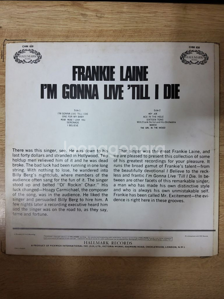 FRANKIE LAIN 음반 m (LP 턴테이블 오디오--1