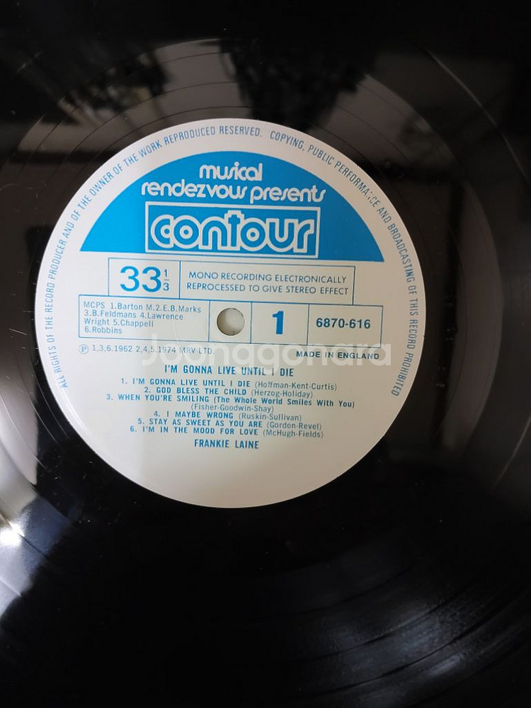FRANKIE LAINE 음반 i (LP 턴테이블 앰프--4
