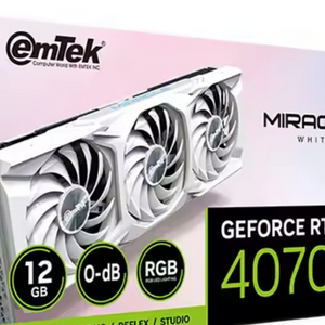 이엠텍 RTX4070 super 단순개봉 제품