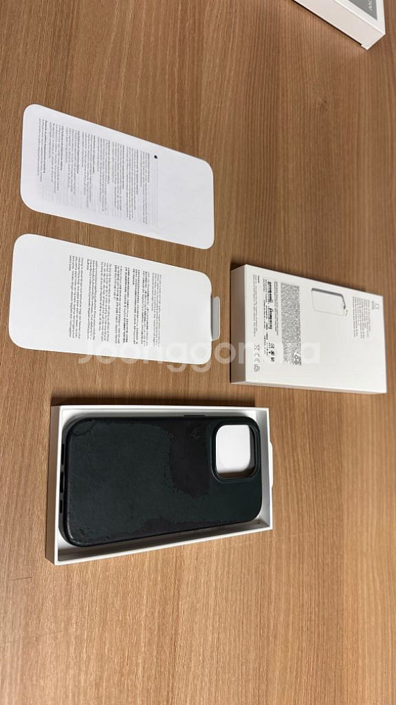 애플 정품 iPhone 14 Pro 가죽 MagSafe--1