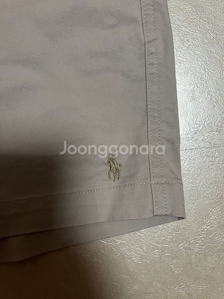 [S]폴로랄프로렌 프렙스터 반바지 베이지--2
