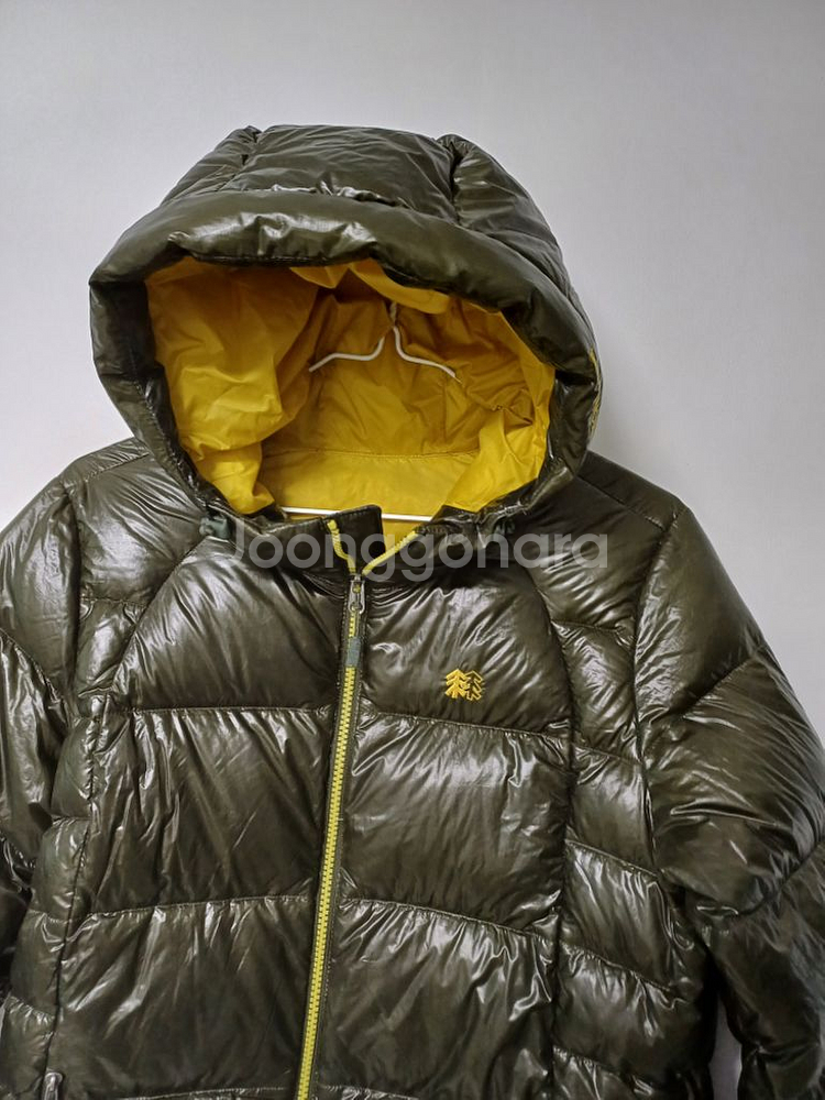 여성 코오롱스포츠 거위털 700필 숏패딩(100)--1