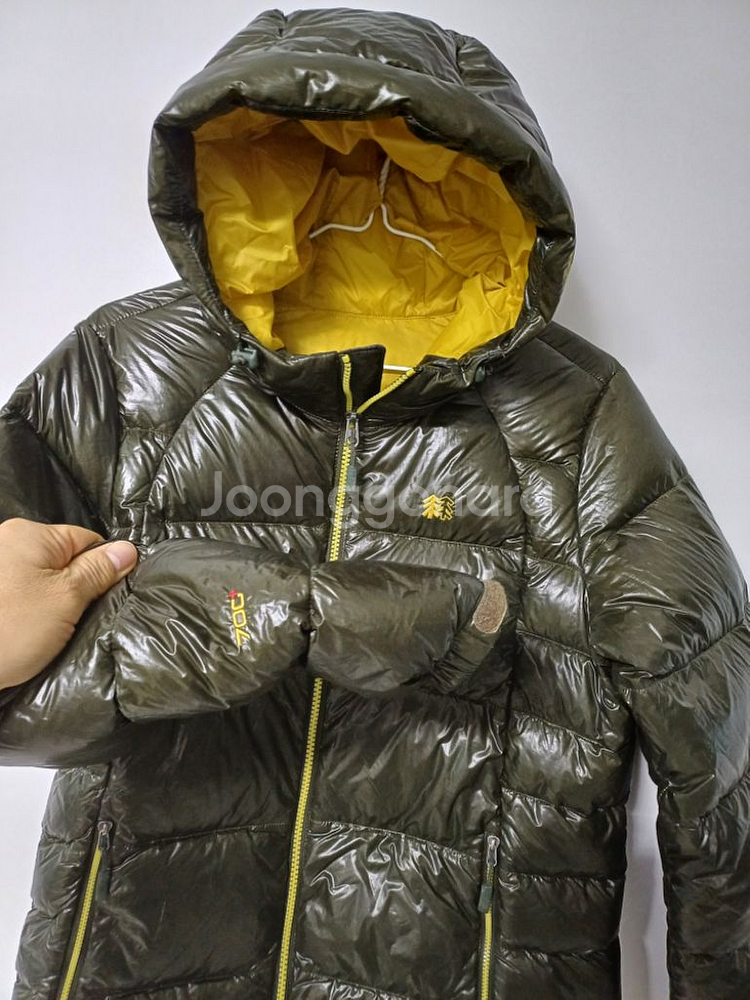 여성 코오롱스포츠 거위털 700필 숏패딩(100)--3