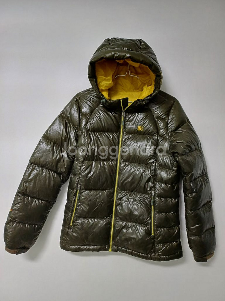 여성 코오롱스포츠 거위털 700필 숏패딩(100)--8