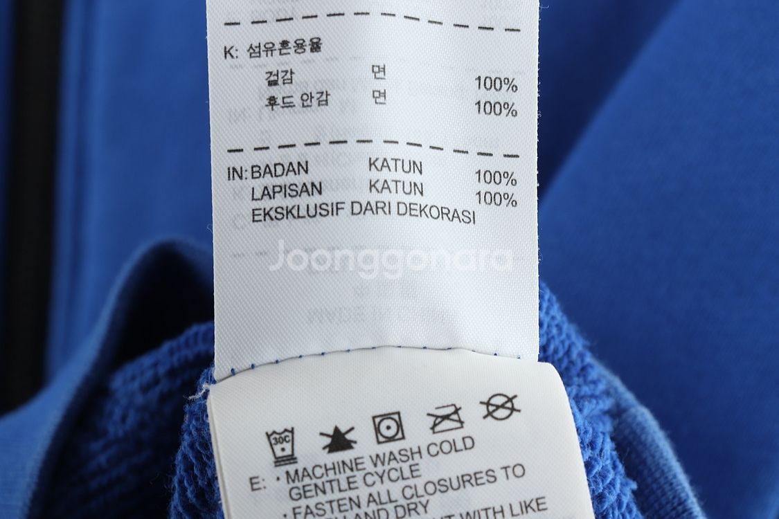 (M) 나이키 후드집업 블루 테크팩 올드스쿨--6