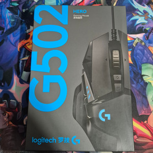 G502 HERO + 마우스피트 세트