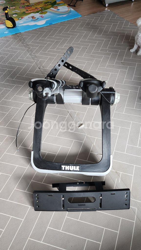 툴레 992 자전거 3대 차량장작 캐리어 와 번호판--1