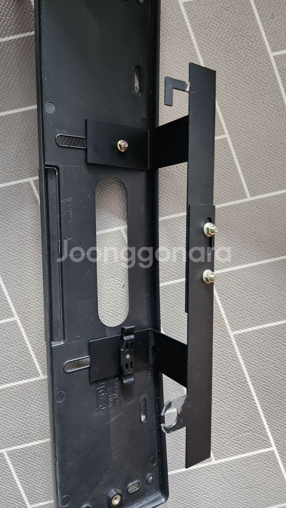 툴레 992 자전거 3대 차량장작 캐리어 와 번호판--5