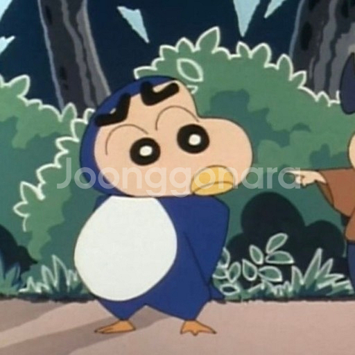 크레용신짱 짱구 펭귄 코스튬 마스코트 홀더 인형 키링--3