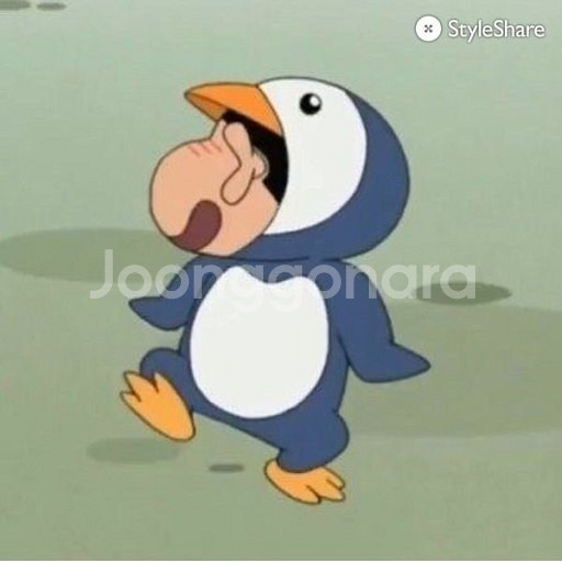 크레용신짱 짱구 펭귄 코스튬 마스코트 홀더 인형 키링--4