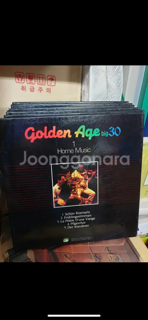 LP Golden Age big 30 전6박스세트30장--1