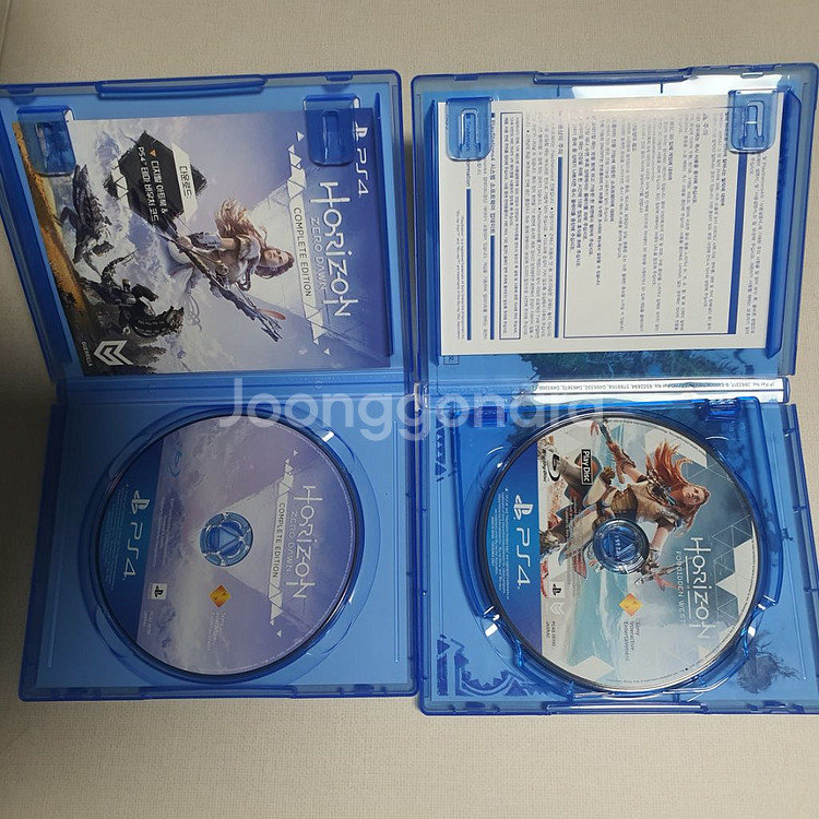 psp 플스게임 호라이즌 포비든웨스트+제로던--1