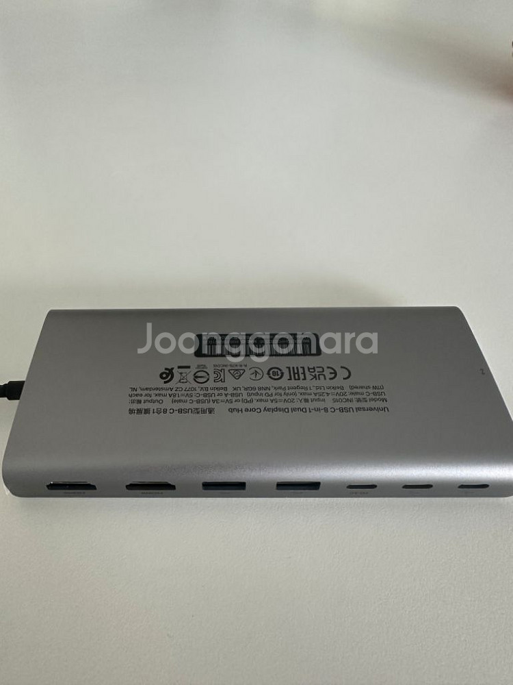 [Belkin] 벨킨 INC015bt 8in1 듀얼--1