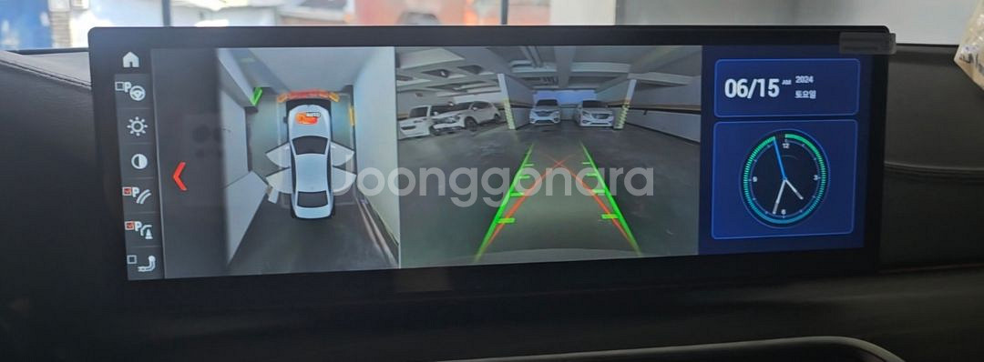 bmw올인원 엠비언트 led공조기 기어너브--2