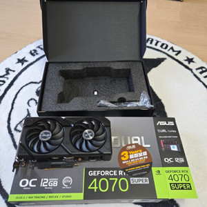 4070 super Asus dual evo 거의 새거