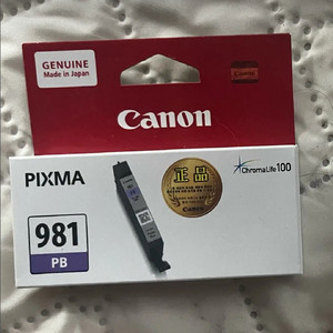 캐논 pixma 981 PB 정품 잉크