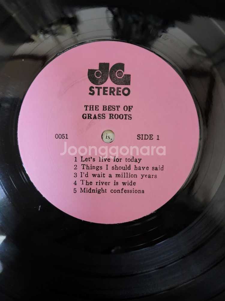 GRASS ROOTS 음반 b (LP 턴테이블 오디오--3