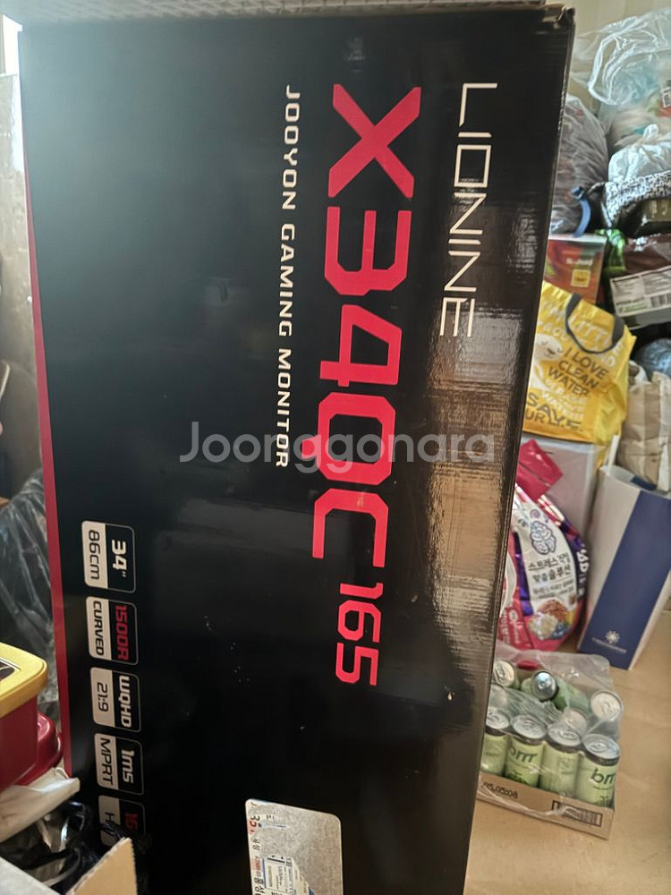 주연테크 X34qc-165 패널고장--1