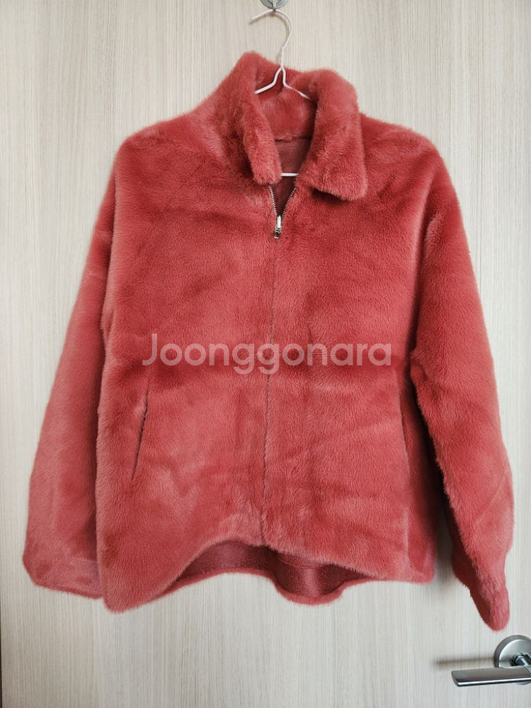 비지트인뉴욕 인조퍼 밍크털자켓 양면털코트--1