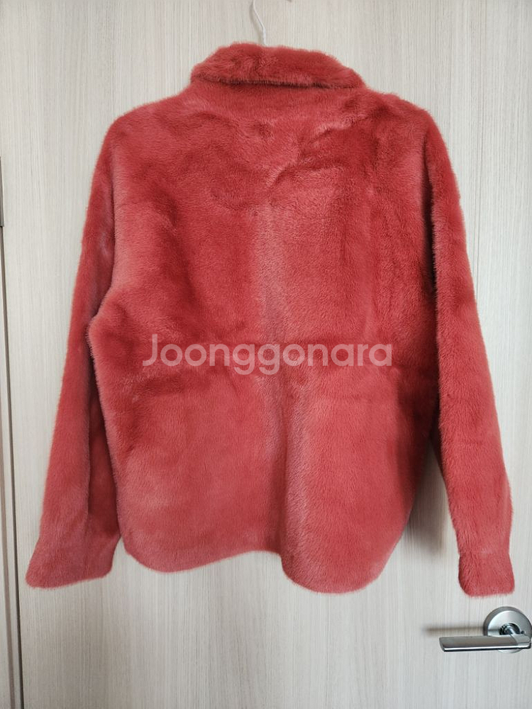 비지트인뉴욕 인조퍼 밍크털자켓 양면털코트--4