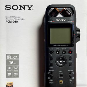 sony PCM-D10 소니