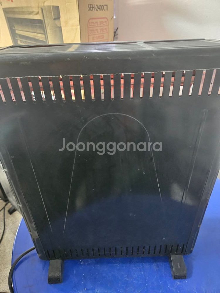 우주전기온풍기 히터난로 열풍기캠핑난로전기난로2.4kw--4