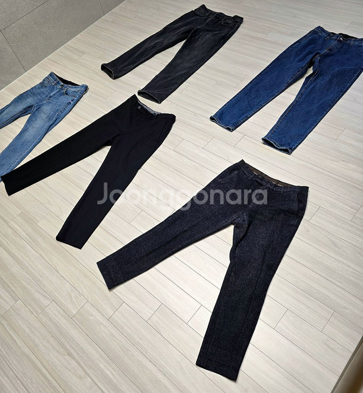 기모,허리밴딩있는 늦가을겨울바지 입기편함색감예쁜새옷--0