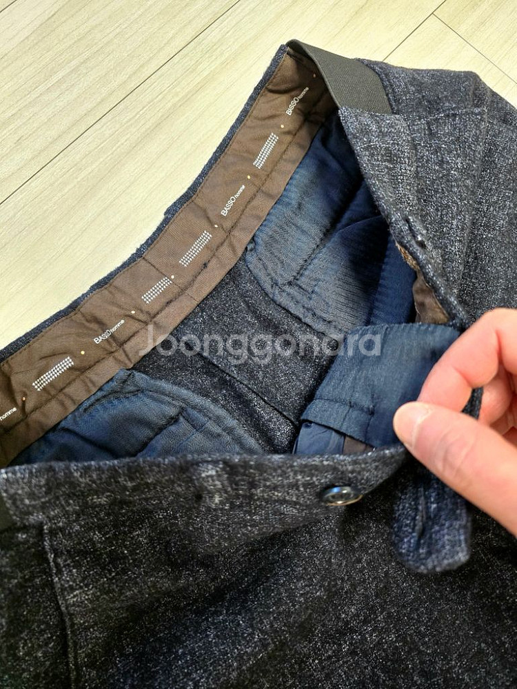 기모,허리밴딩있는 늦가을겨울바지 입기편함색감예쁜새옷--8