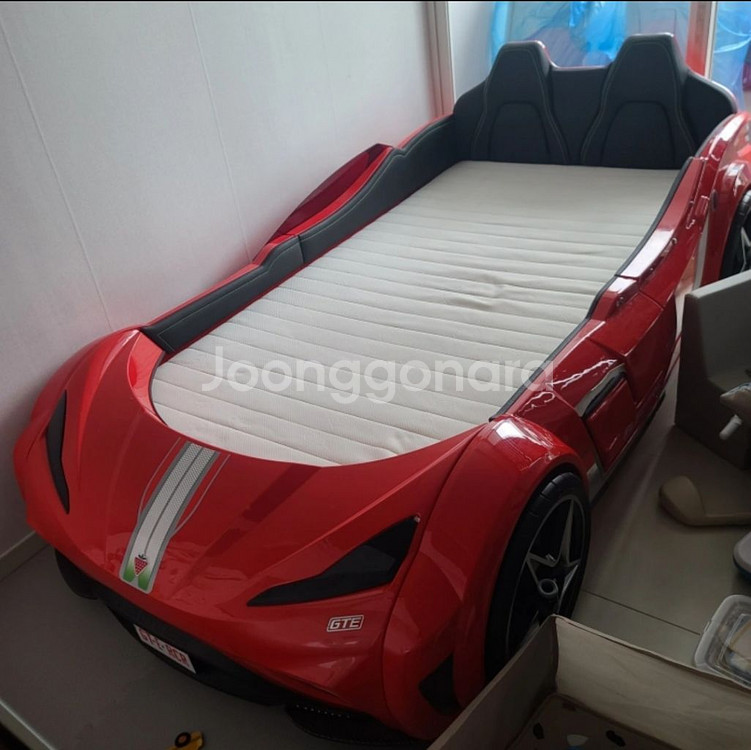 어린이 자동차침대 (하로월드 드림카벹GTS침대+ 매트)--1