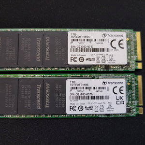 컴퓨터 NVME SSD 1TB 트랜센드