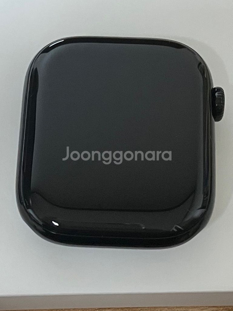 애플워치10 46mm GPS 제트블랙 팝니다.--1