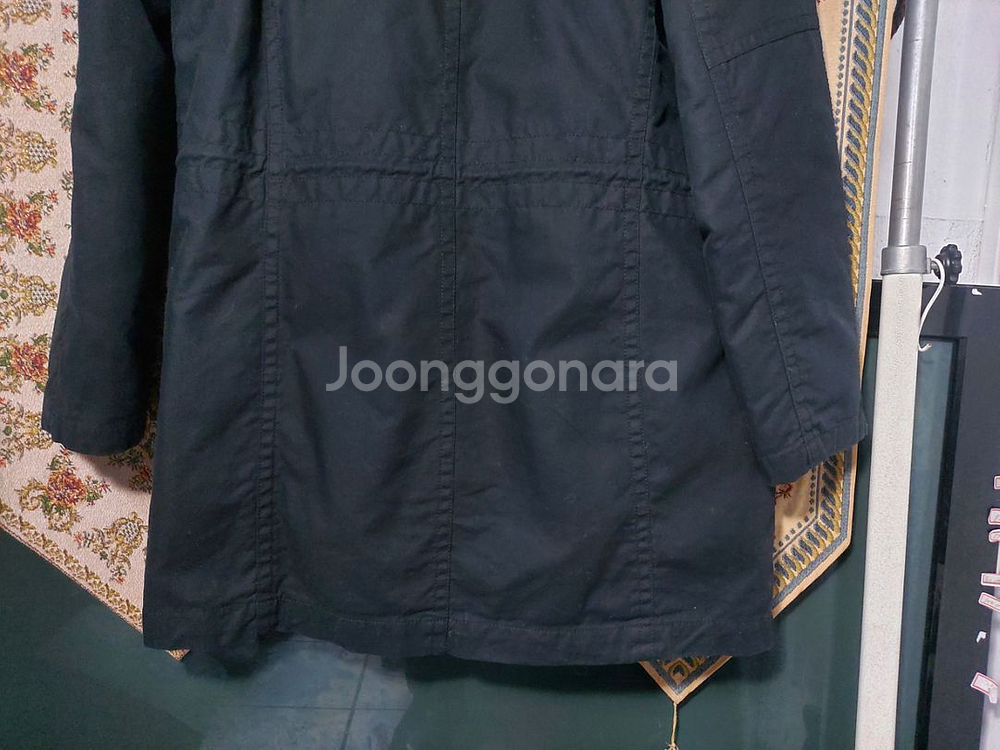 100 게스 내피분리 하프 사파리 야상 자켓--4