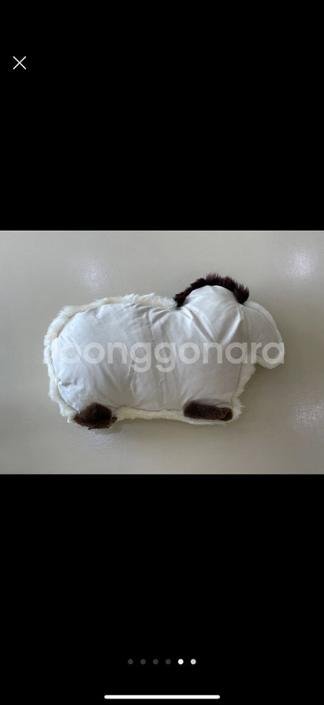 양털 쿠션 양모 100% 새상품--5