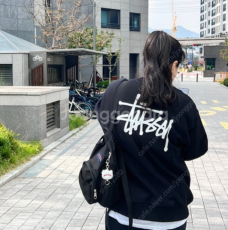 새상품 정품 스투시 맨투맨 수투시 베이직 크루넥 맨투맨--4
