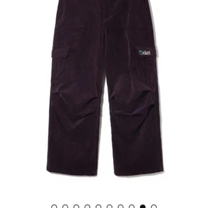 테켓 plan corduroy pants 버건디