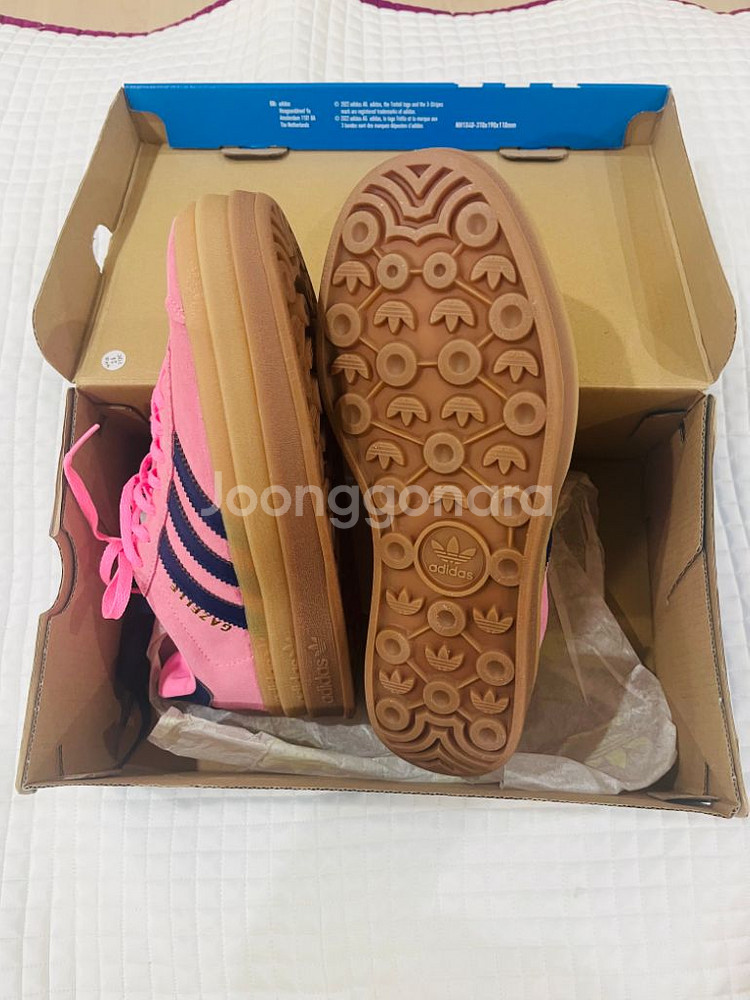 아디다스 가젤 볼드 핑크 245 새상품--1