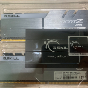 고성능 게임용 DDR4-3600 램 16g(8x2)