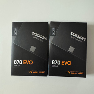 [미개봉]삼성 EVO 870 SSD 500G 판매합니다