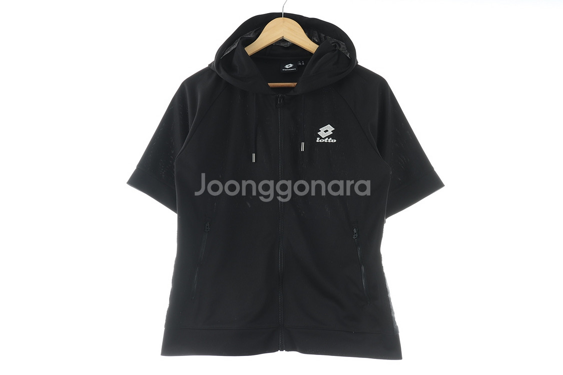 W(M) 로또 후드집업 블랙 폴리 반팔 올드스쿨--1