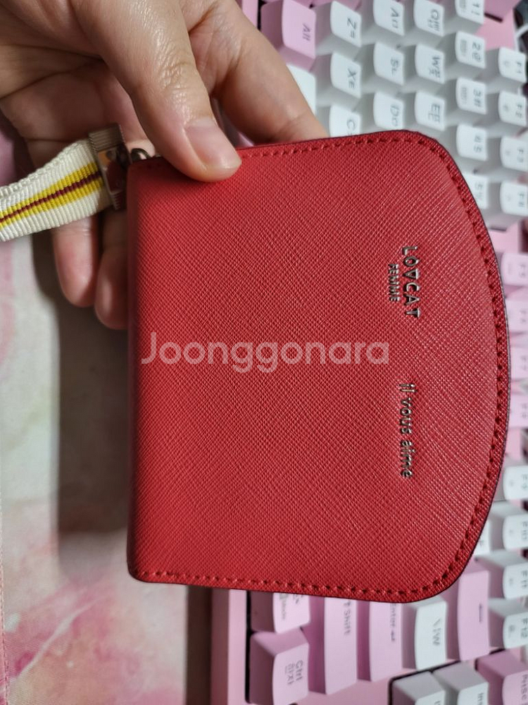 러브캣 지갑 쎄보 상태좋음--1