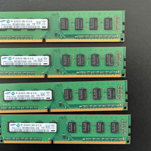 삼성 메모리 컴퓨터 디디알 램 RAM 4GB X 4