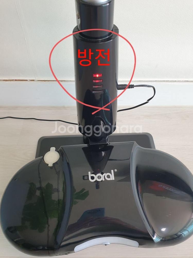 (정리중) 보랄 무선 물걸레청소기 (방전 청소완료)--2