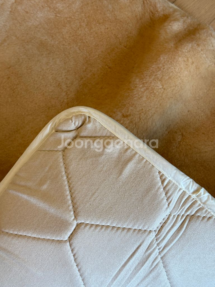 양털 침대매트 깔개 새상품--1