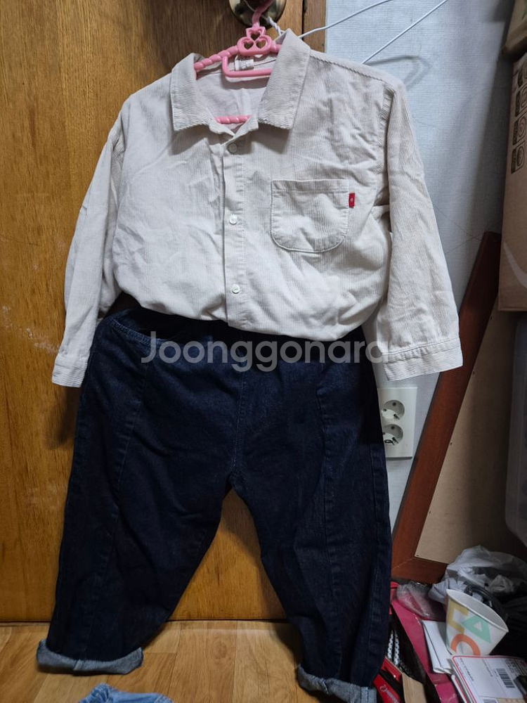 아동복일괄판매 7세 골덴셔츠 아동청바지 아동바지--1