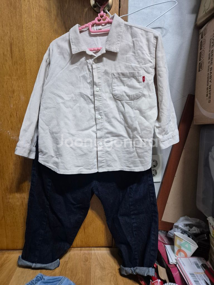 아동복일괄판매 7세 골덴셔츠 아동청바지 아동바지--9