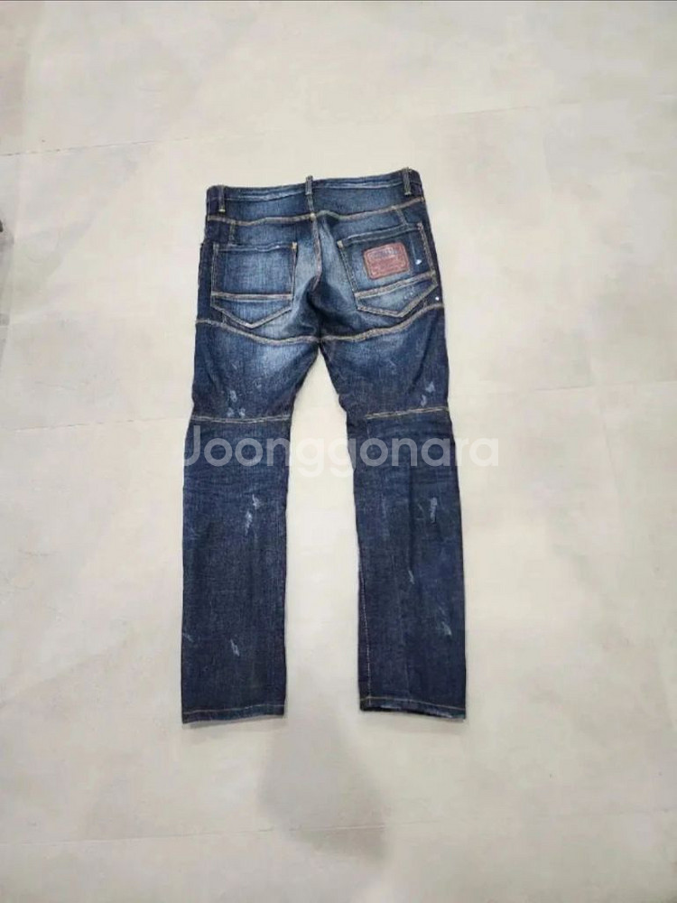 디스퀘어드 루키2 슬림바이커42--1