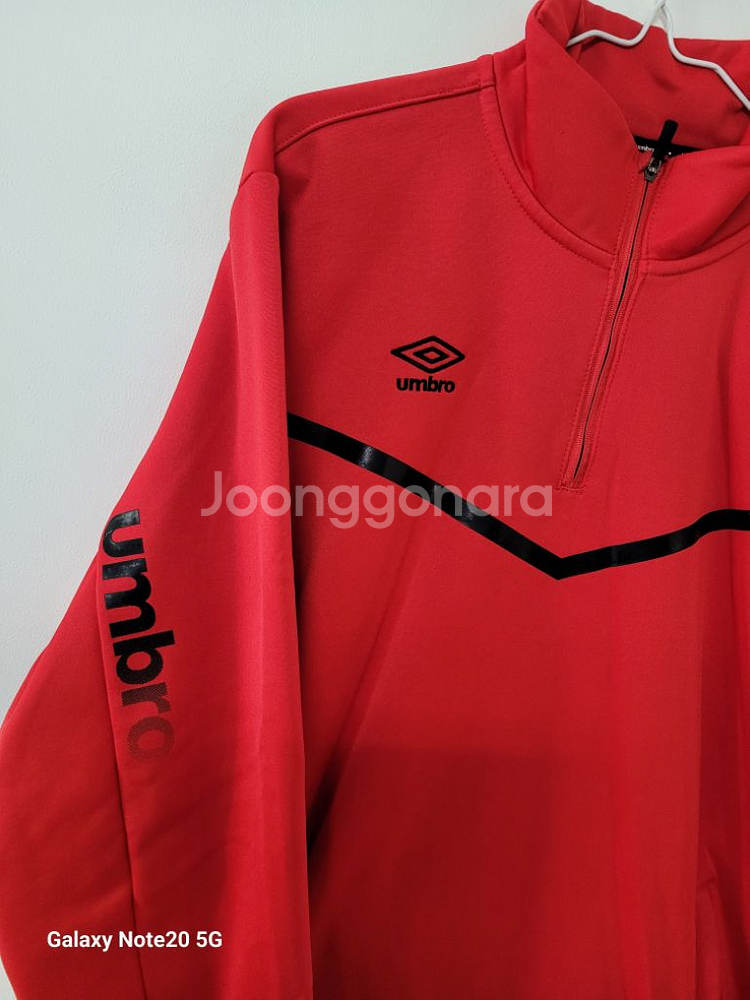 남성 엄브로 기모 반집업 긴팔티셔츠 (스판105)--3