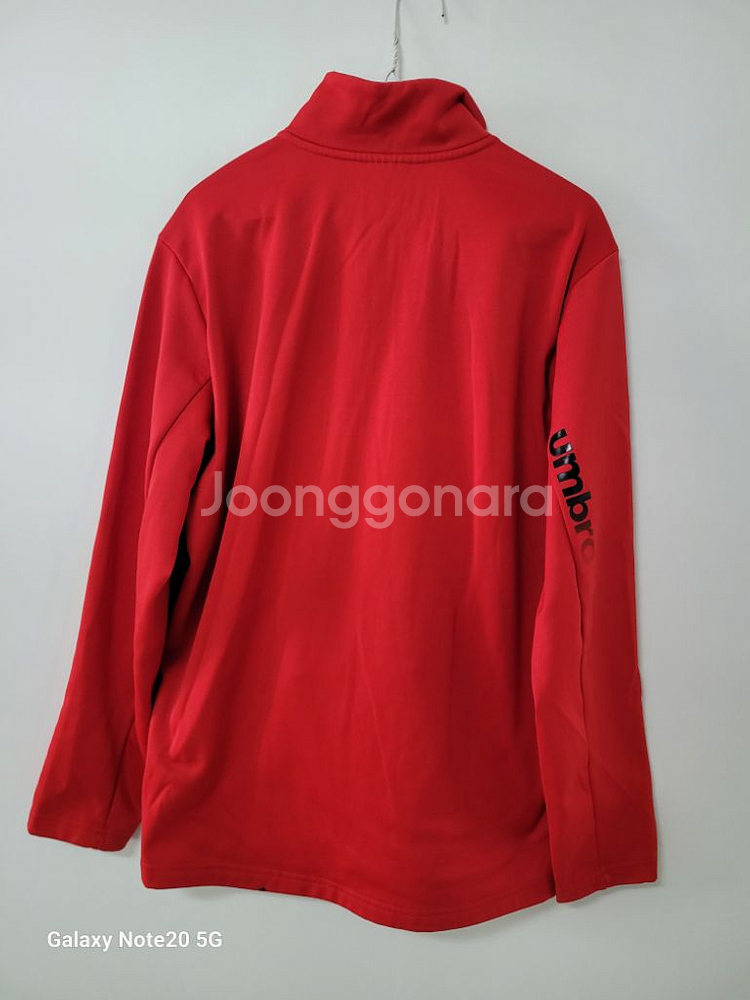 남성 엄브로 기모 반집업 긴팔티셔츠 (스판105)--7