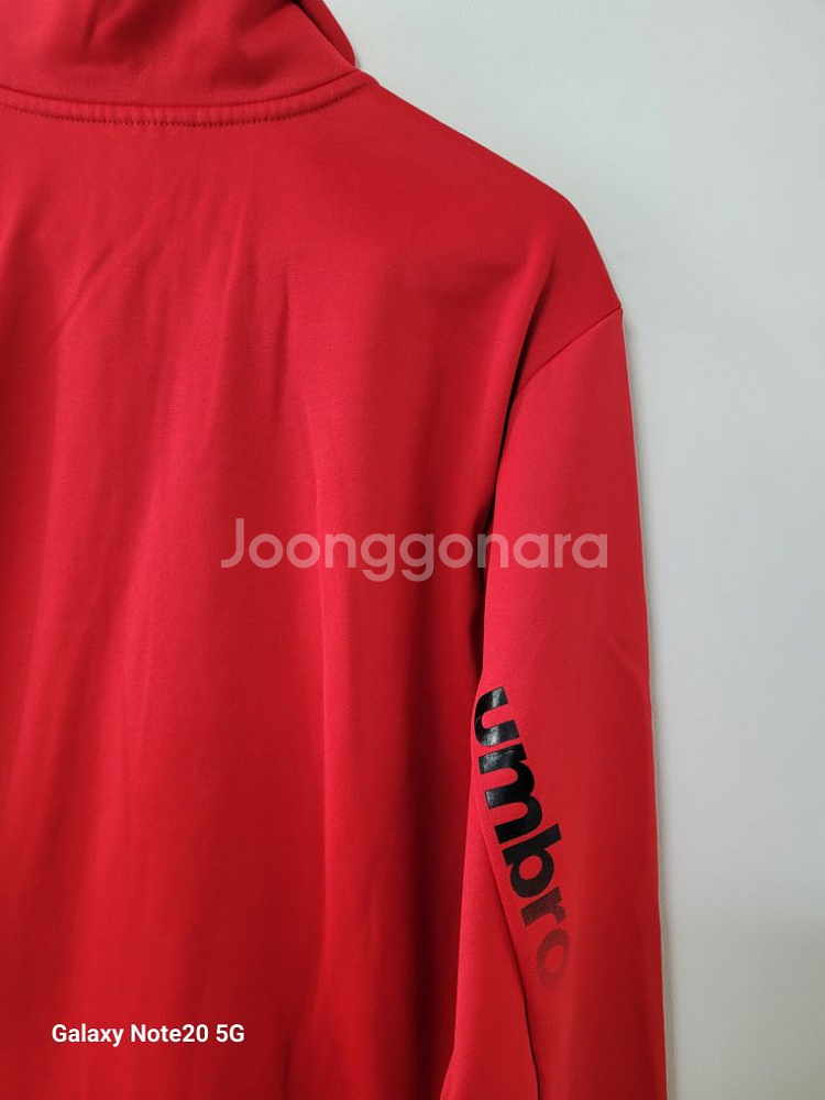 남성 엄브로 기모 반집업 긴팔티셔츠 (스판105)--6